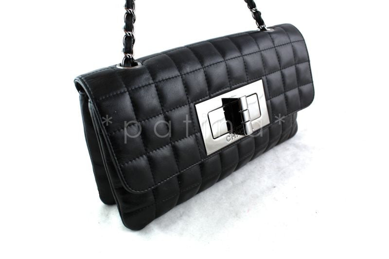 Chanel Black Giant Reissue Lock Classic Flap Bag