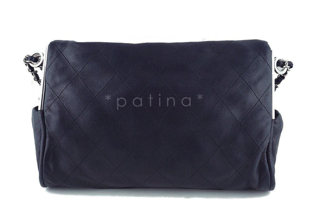 Chanel Black Lambskin Quilted Ultimate Soft Flap  Bag