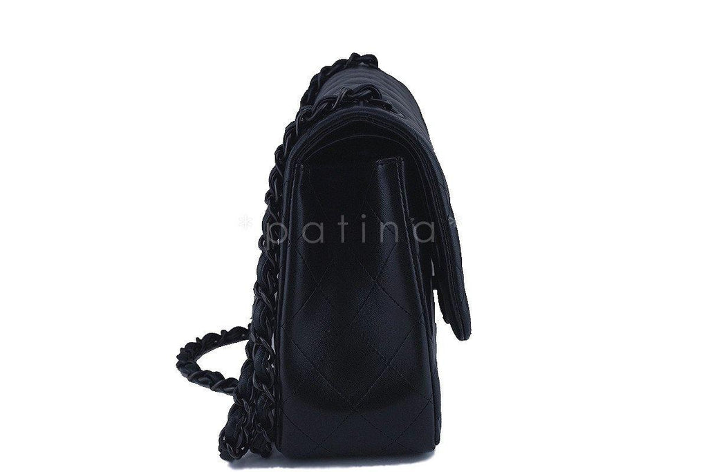 Chanel So Black Jumbo 2.55 Classic Double Flap Bag