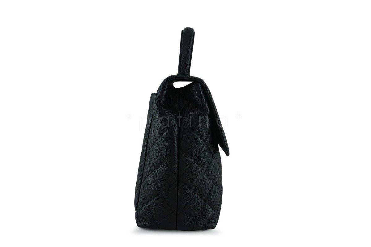 Chanel Black 2.55 Classic Quilted Kelly Flap Bag GHW