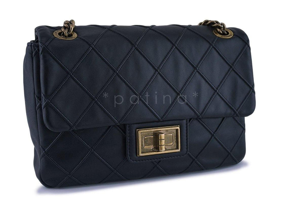 Chanel Black Reissue Classic Cosmos Flap Bag