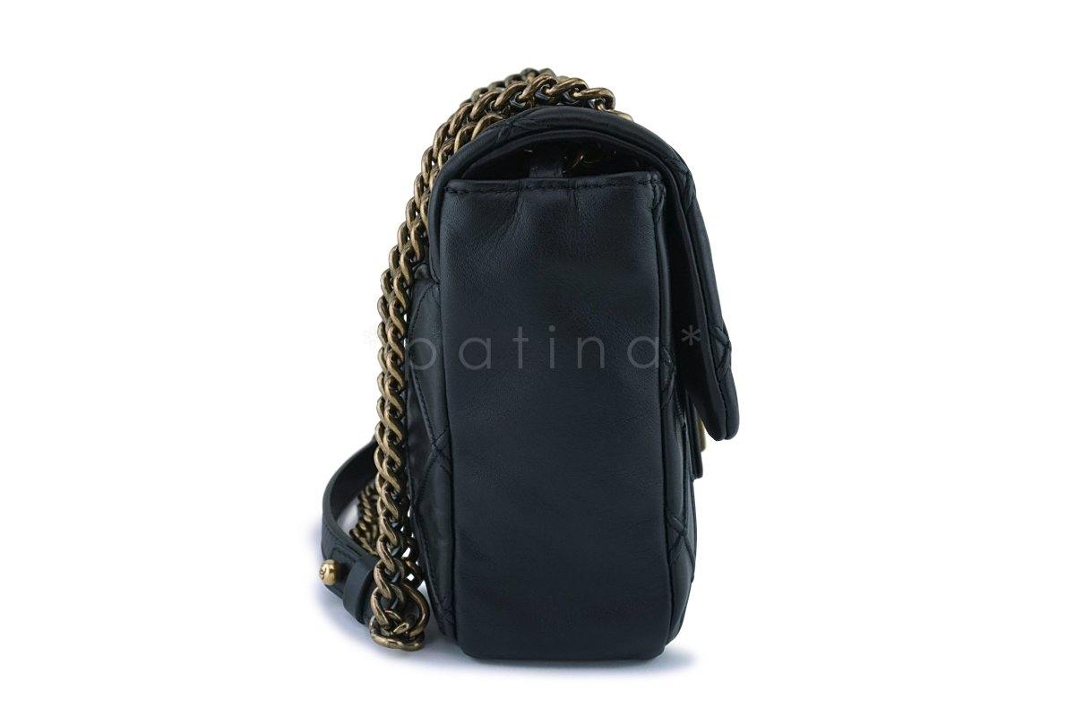 Chanel Black Reissue Classic Cosmos Flap Bag