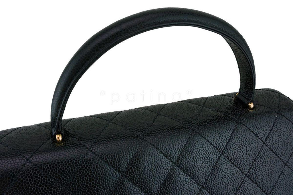 Chanel Caviar Quilted Classic Kelly Flap Bag 24K GHW