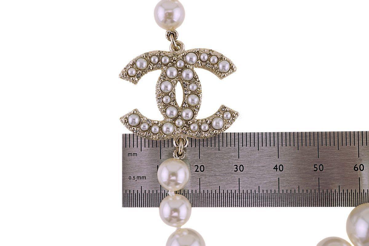 NIB Chanel 100th Anniversary Pearl Classic CC Choker Necklace A64757