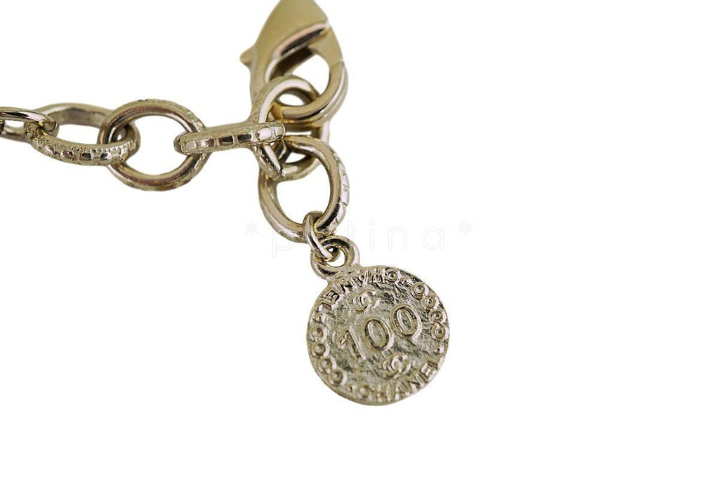 Chanel 100th Anniversary Pearl Classic CC Choker Necklace A64757