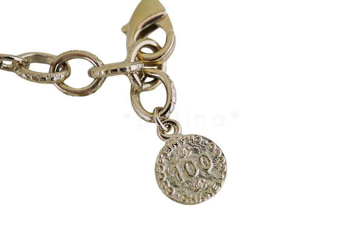 Chanel 100th Anniversary Pearl Classic CC Choker Necklace A64757