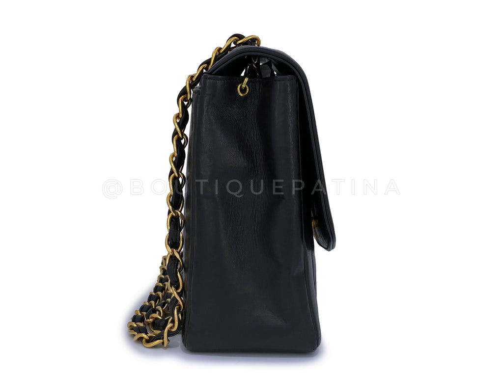 Rare Chanel Vintage 11in Large Diana Flap Bag 24k GHW