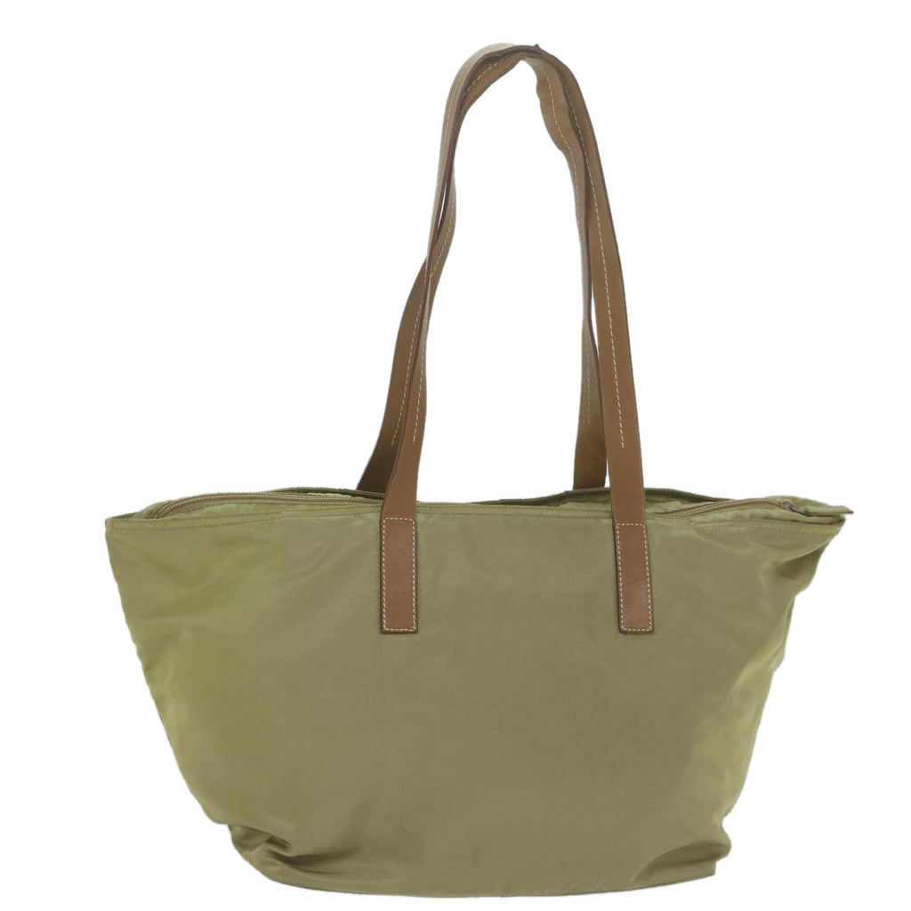PRADA Tote Bag Nylon Beige 64649