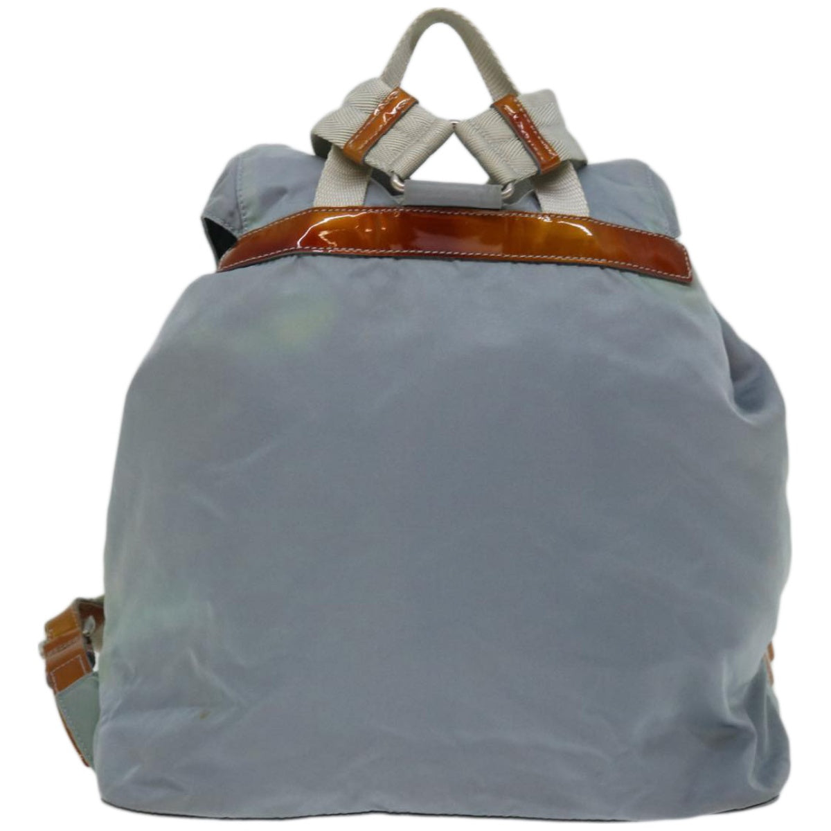 PRADA Backpack Nylon Light Blue 65375