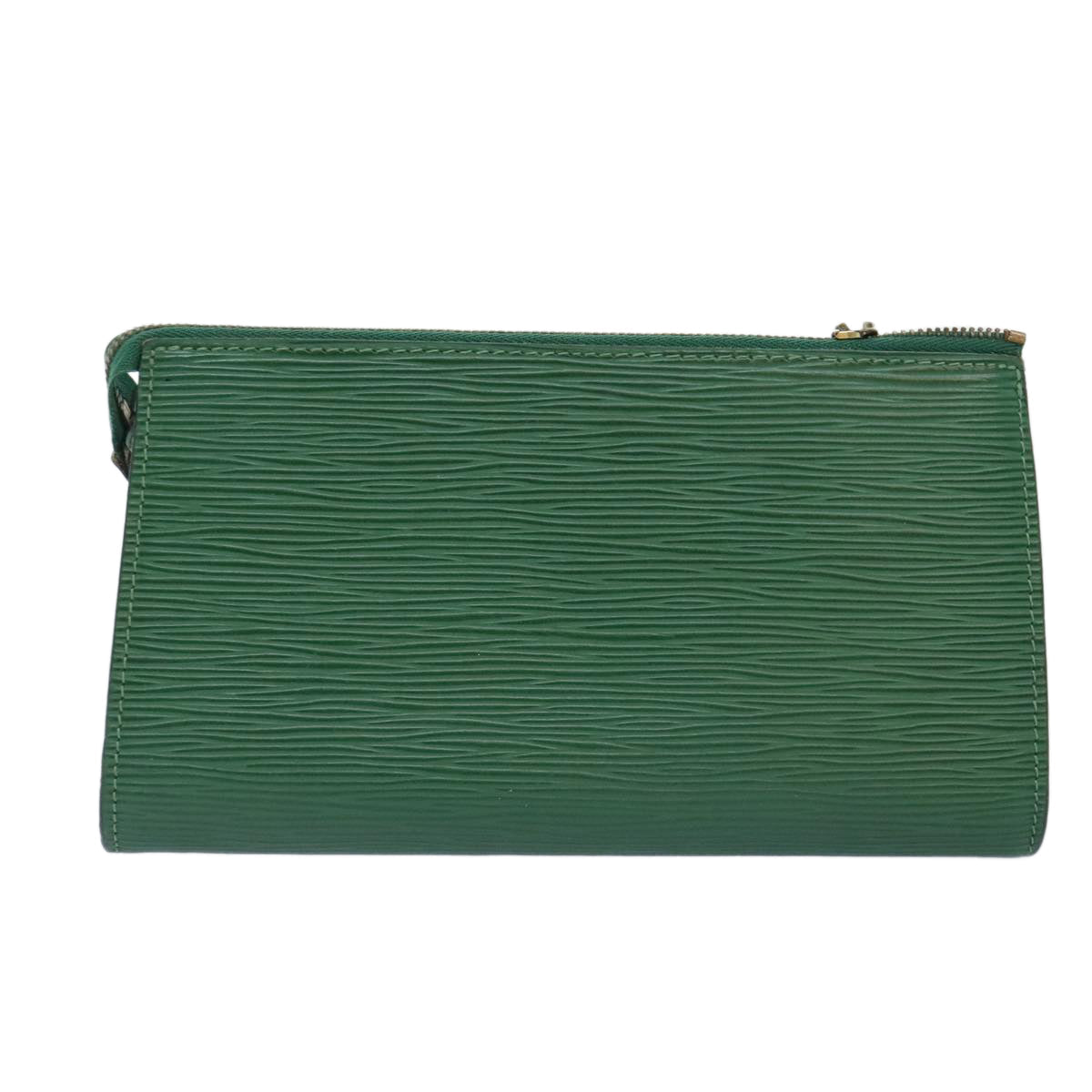 LOUIS VUITTON Epi Pochette Accessoires Pouch Green M52984 LV 65519