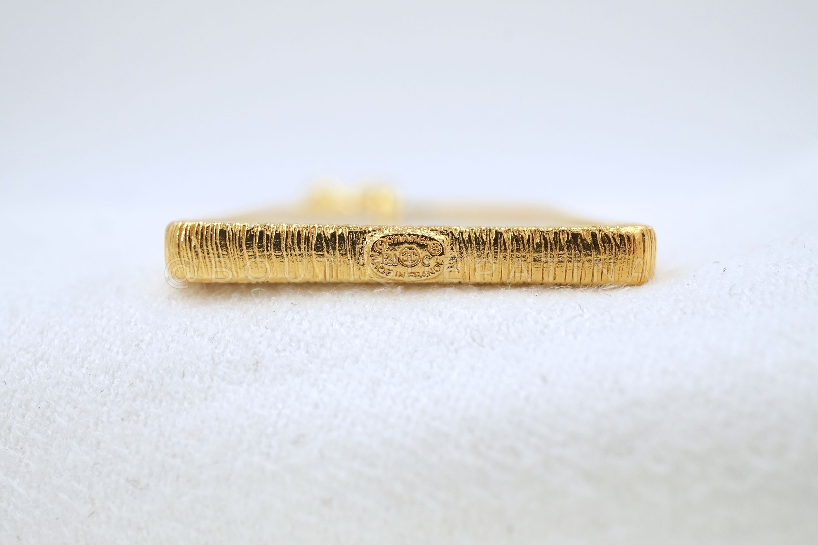 Chanel 20C Dog Tag Logo Lariat Chain Necklace