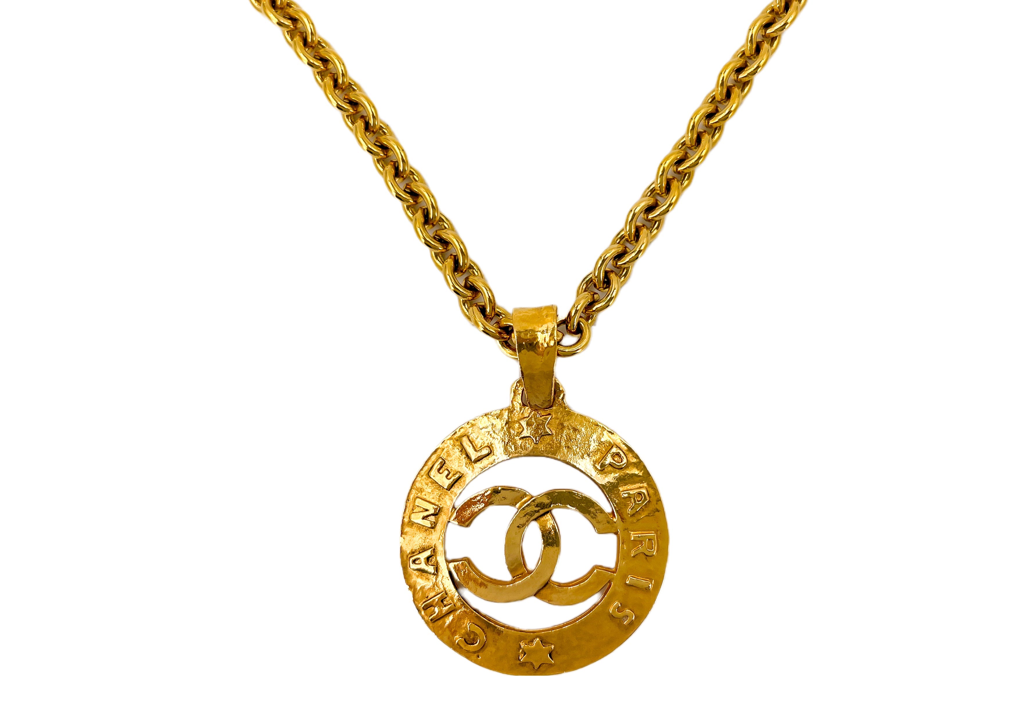 Chanel Vintage CC Medallion Long Necklace Collection 28