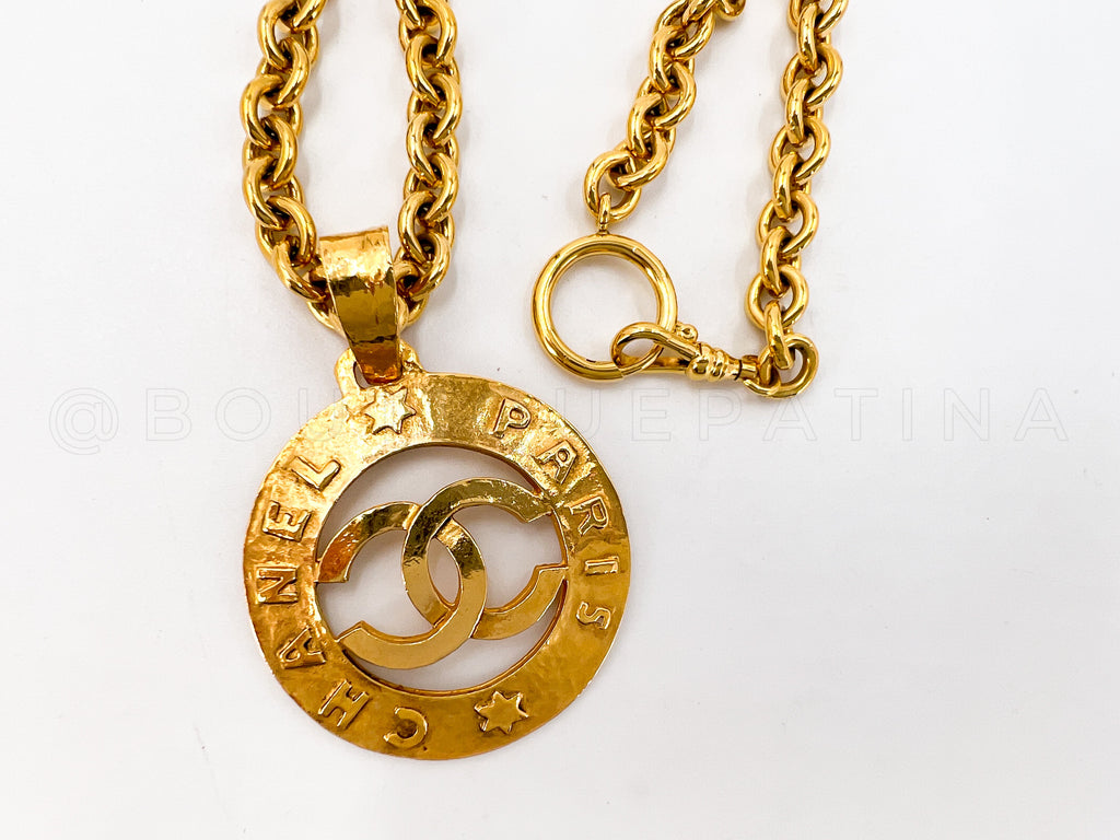 Chanel Vintage CC Medallion Long Necklace Collection 28