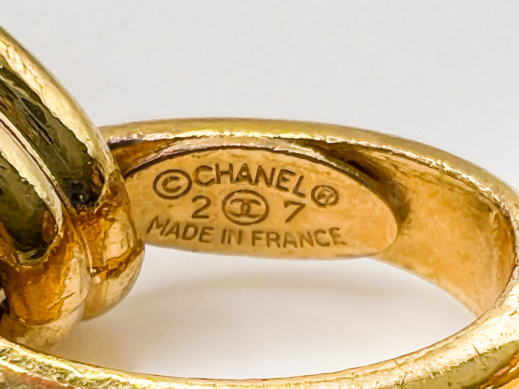 Chanel Collection 27 Multi 9-Charm Bracelet Gold Plated