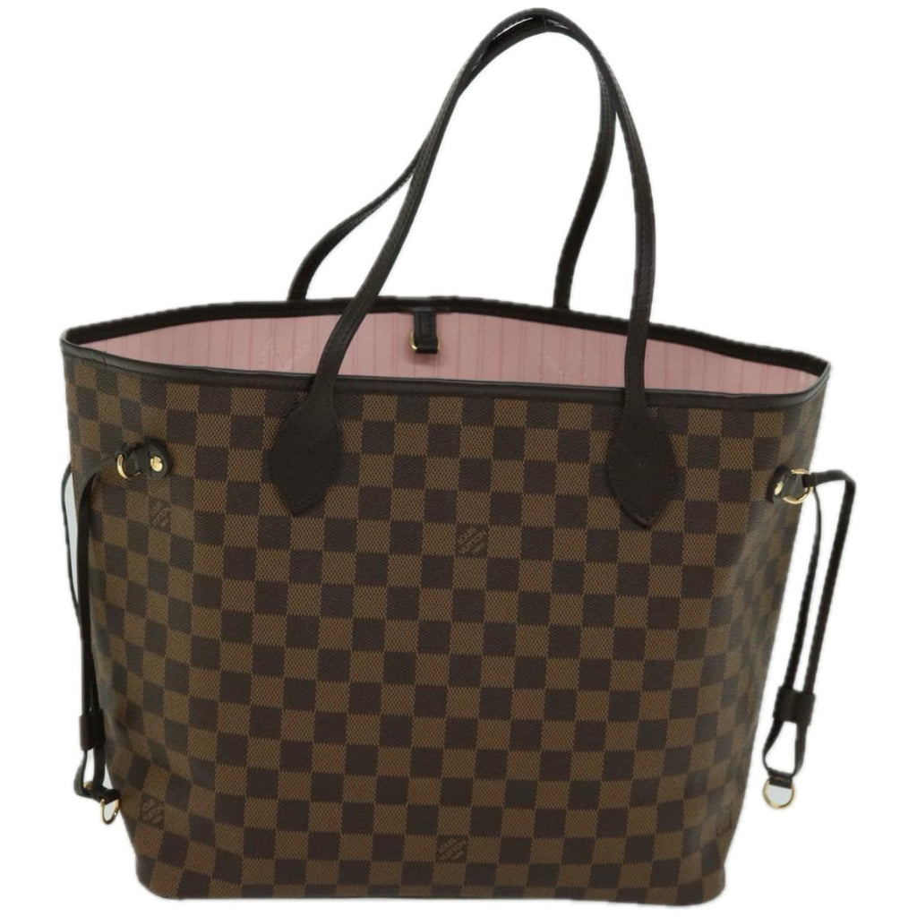 LOUIS VUITTON Damier Ebene Neverfull MM Tote Bag N51105 LV 66484SA