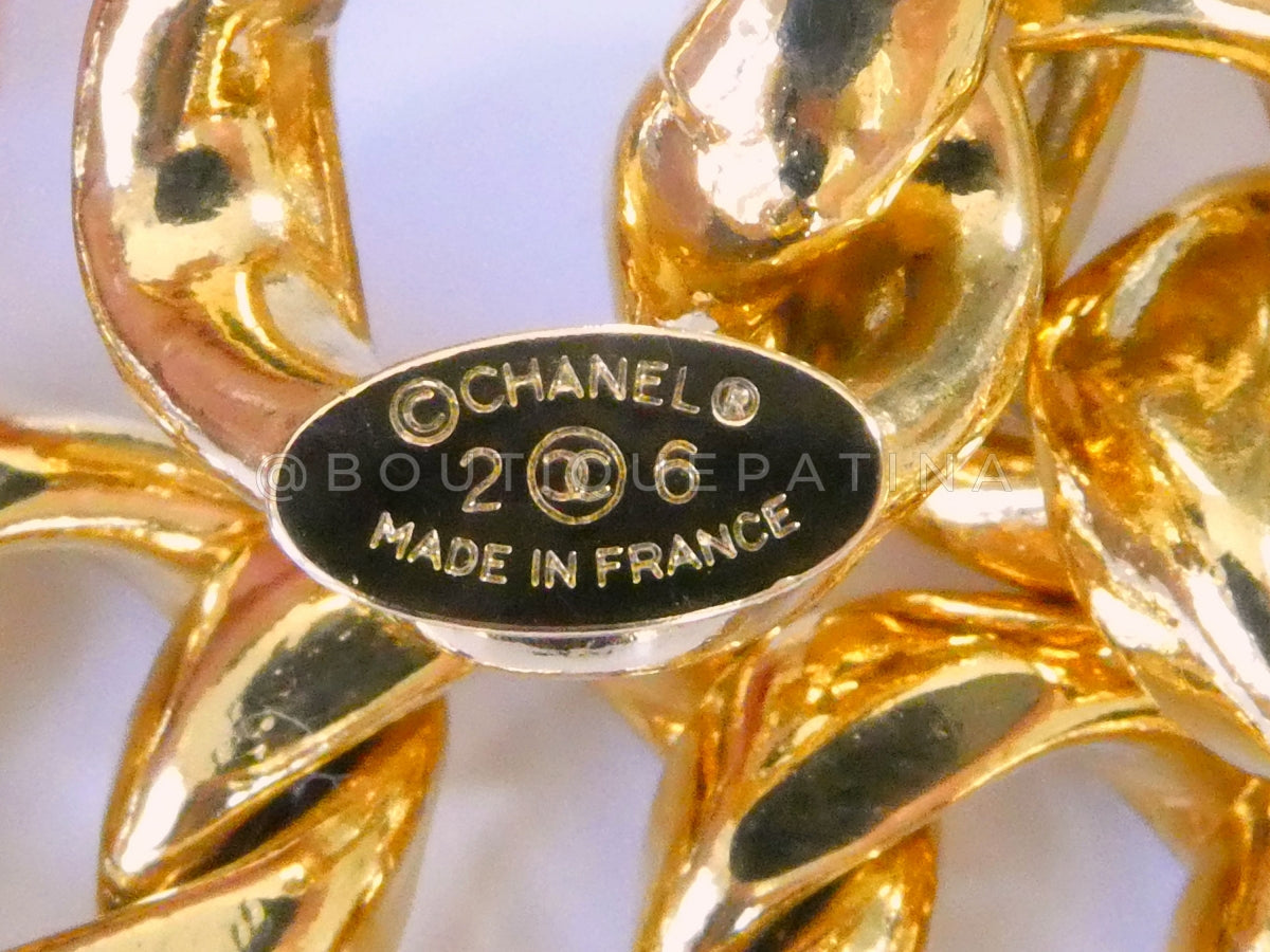 Chanel Vintage Collection 26 "Hip Hop" Giant Logo Chunky Chain Necklace Belt 4UX