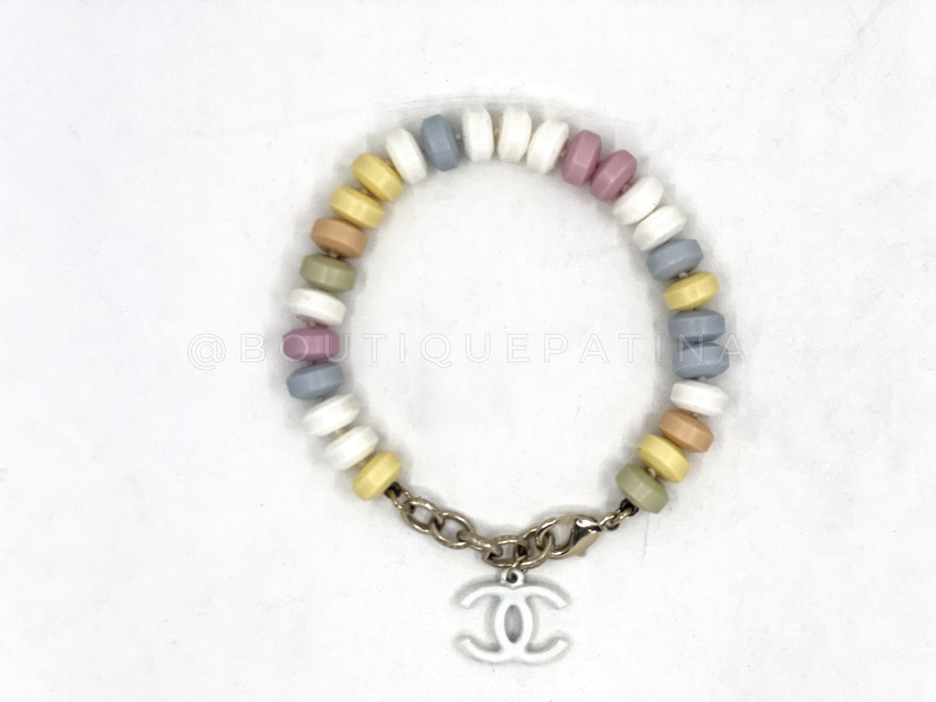 Chanel 2014 Supermarket "Candy" Pastel Multicolor Bracelet