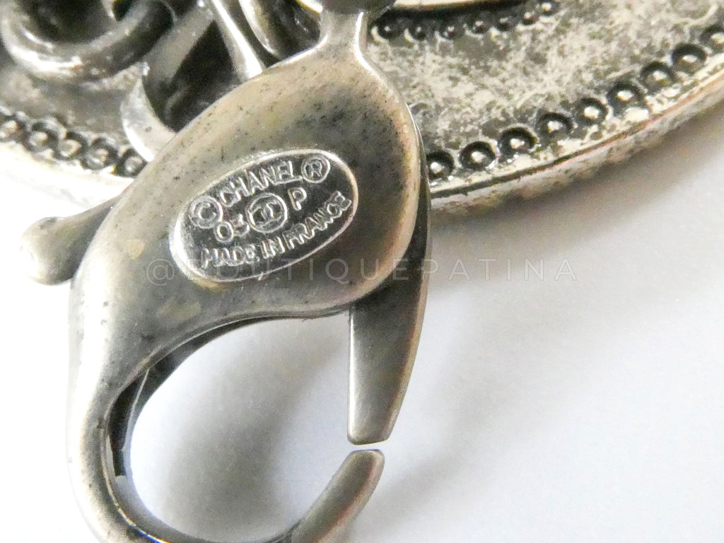 Chanel 2003 Spring Runway Belt Coin Medallion Necklace RHW 37Z