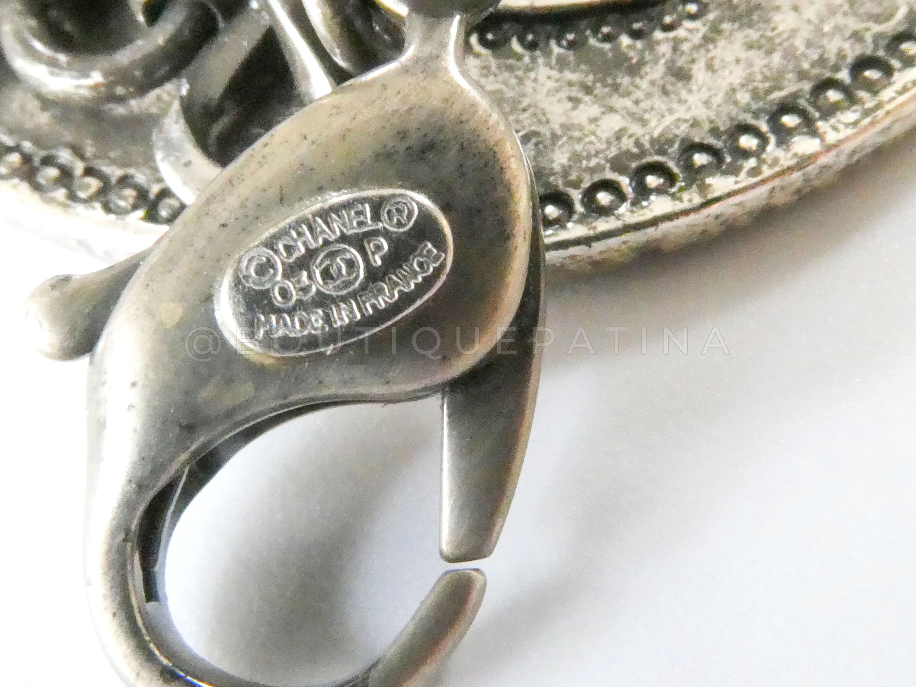 Chanel 2003 Spring Runway Belt Coin Medallion Necklace RHW 37Z