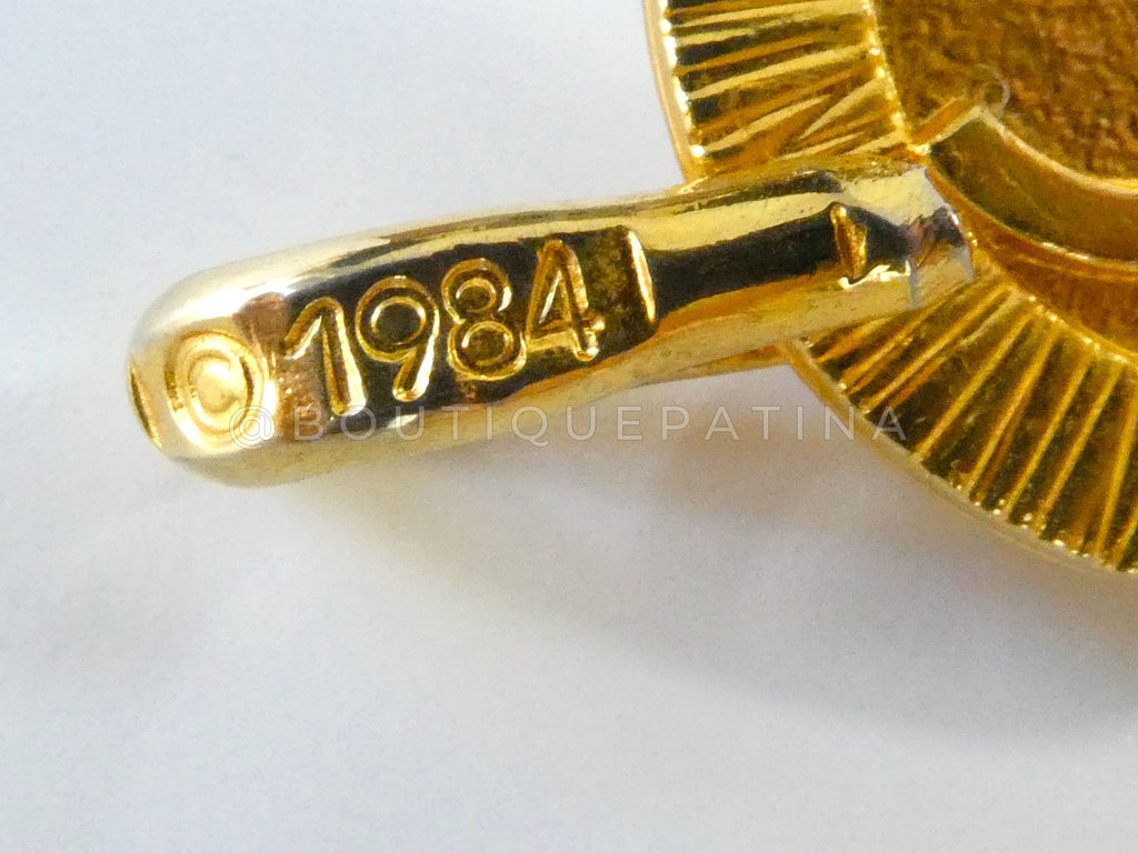 Chanel 1984 Vintage Triple Chain Belt Necklace