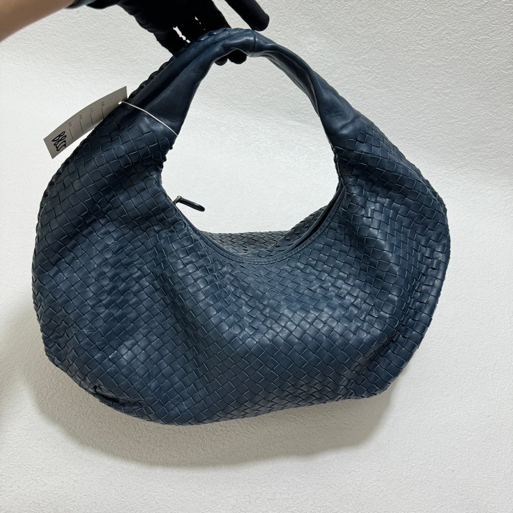 Bottega Veneta Belly Hobo Intrecciato Navy Large 47cm