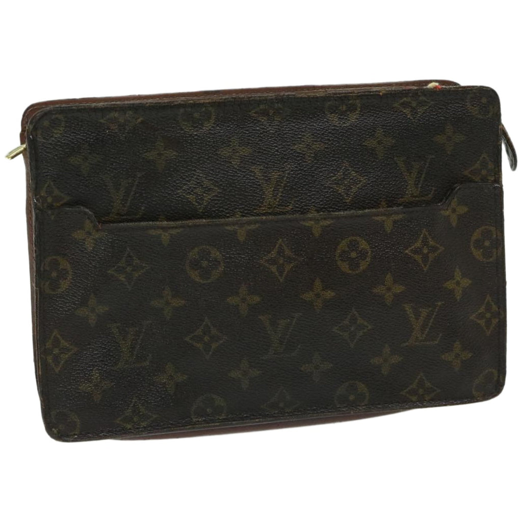LOUIS VUITTON Monogram Pochette Homme Clutch Bag M51795 LV 67518