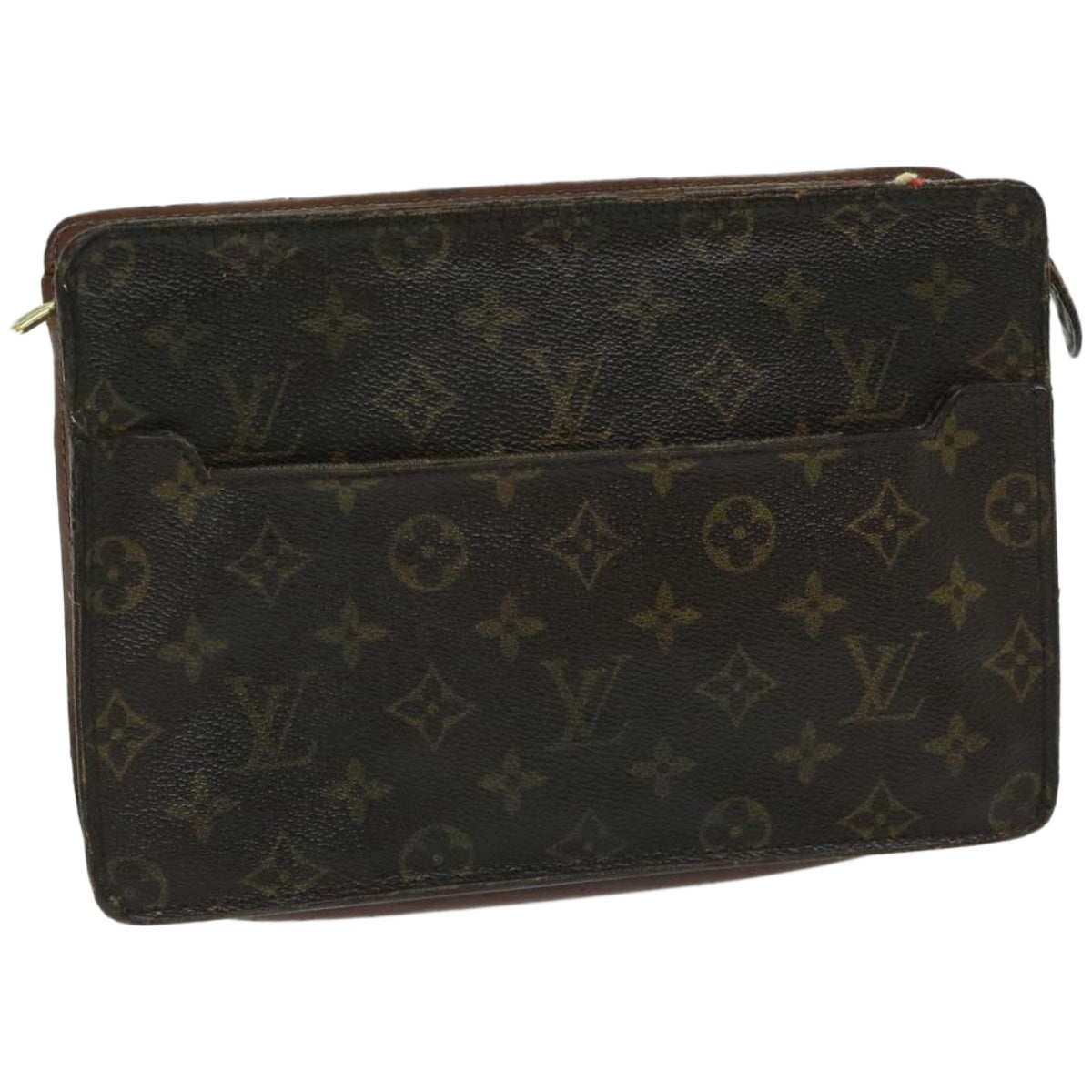 LOUIS VUITTON Monogram Pochette Homme Clutch Bag M51795 LV 67518