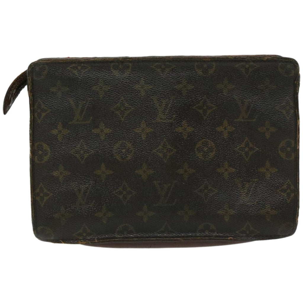 LOUIS VUITTON Monogram Pochette Homme Clutch Bag M51795 LV 67518