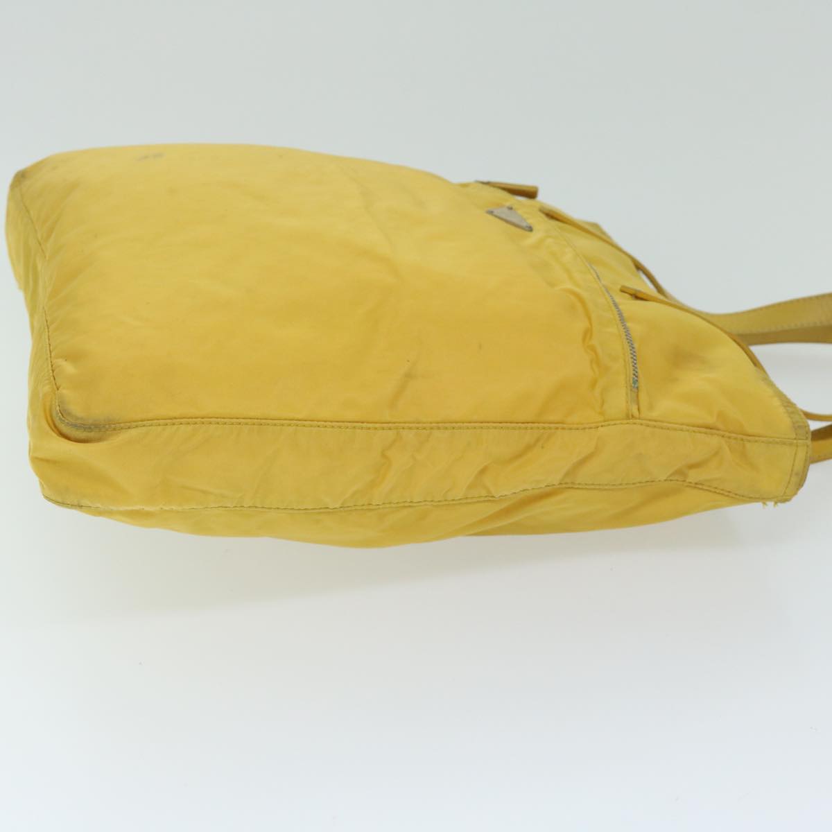 PRADA Tote Bag Nylon Yellow 67978