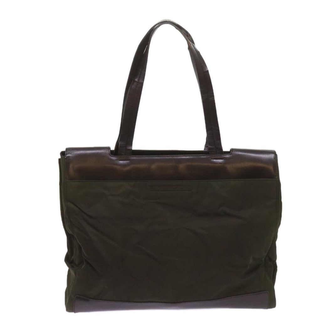 PRADA Tote Bag Nylon Khaki 68627