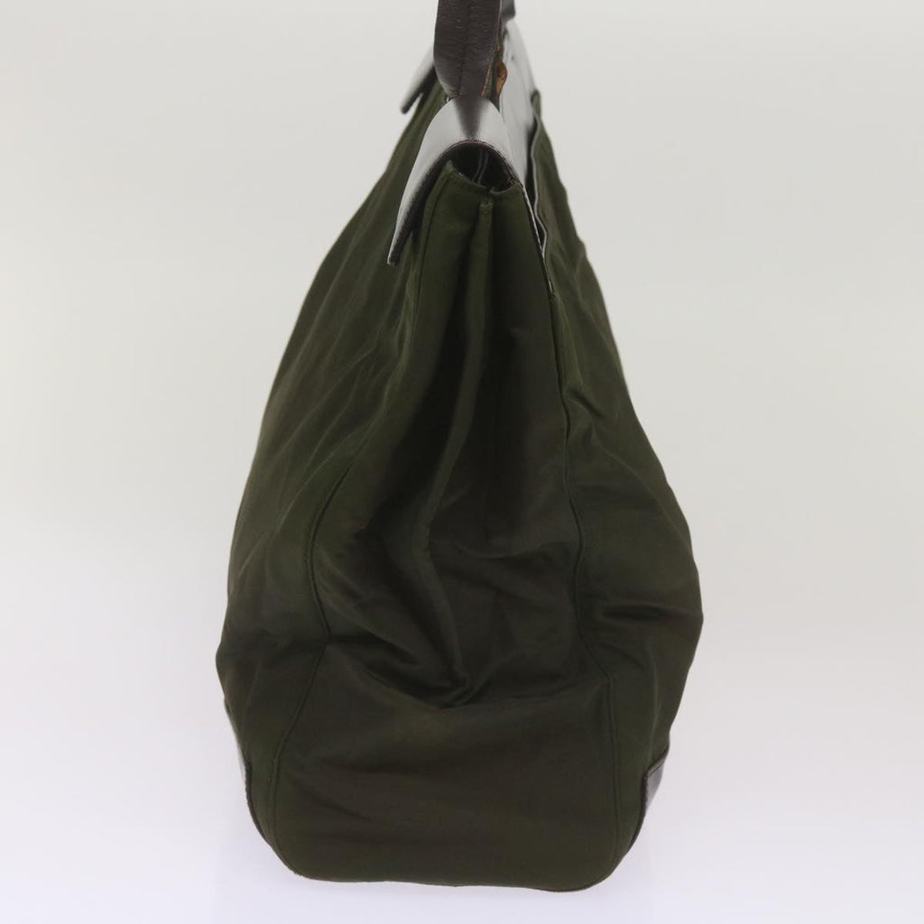 PRADA Tote Bag Nylon Khaki 68627