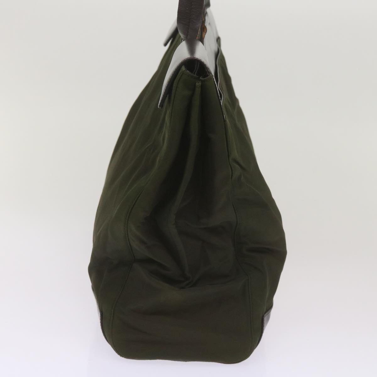 PRADA Tote Bag Nylon Khaki 68627