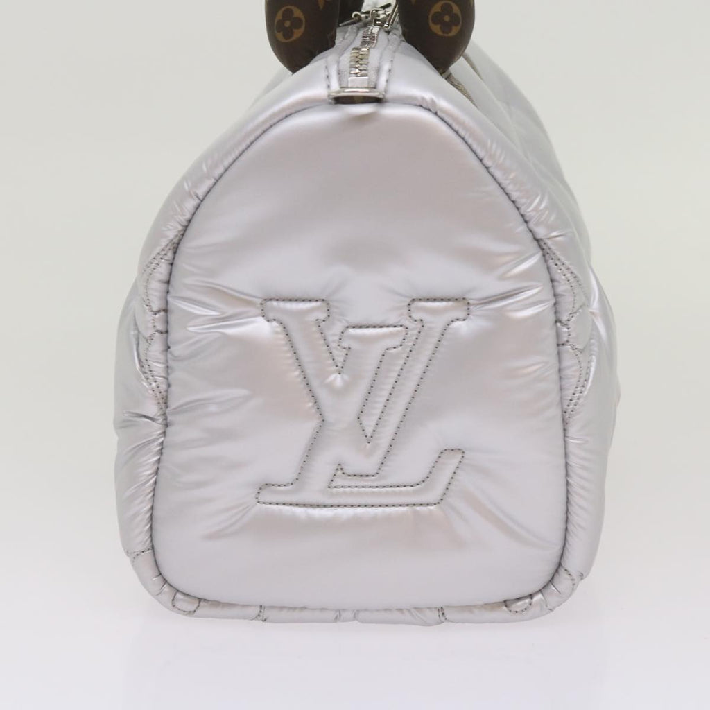 LOUIS VUITTON Linylon Speedy Bandouliere 25 Bag 2way Silver M20973 68692S