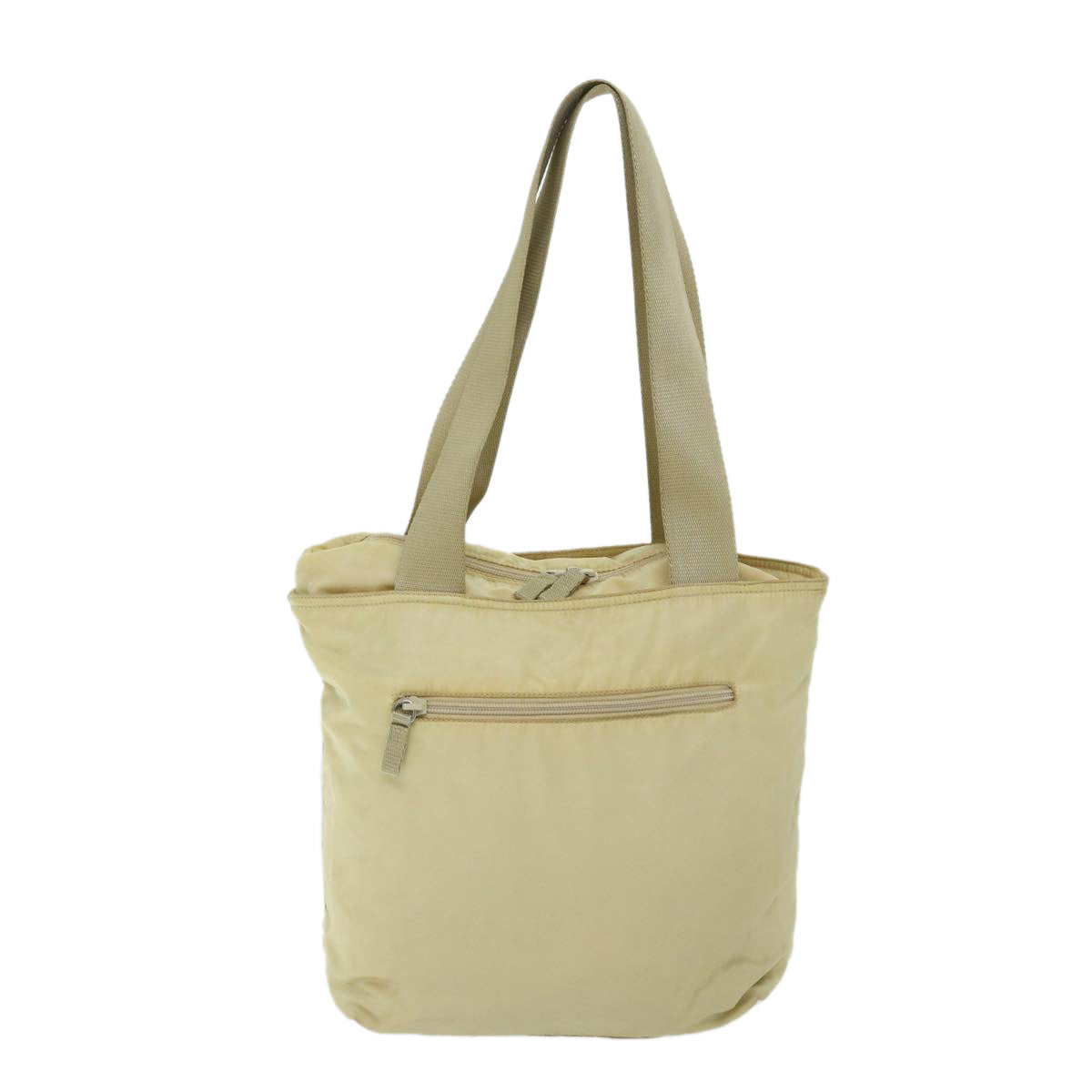 PRADA Shoulder Bag Nylon Cream 69347