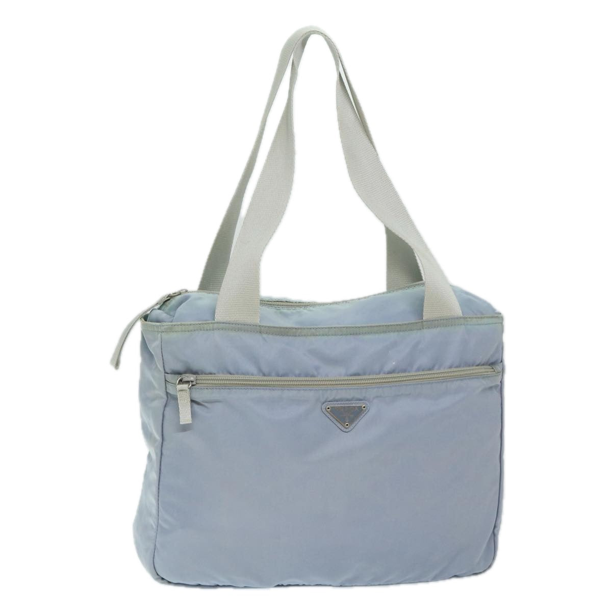 PRADA Tote Bag Nylon Light Blue 69439
