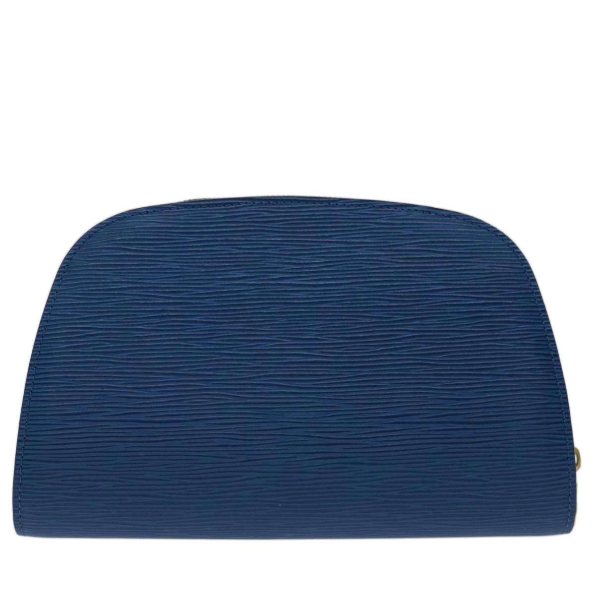 LOUIS VUITTON Epi Dauphine GM Pouch Blue M48435 LV 69549