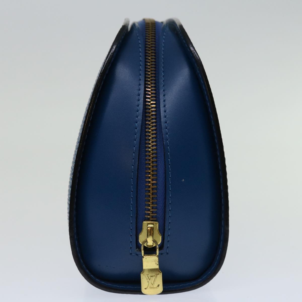 LOUIS VUITTON Epi Dauphine GM Pouch Blue M48435 LV 69549