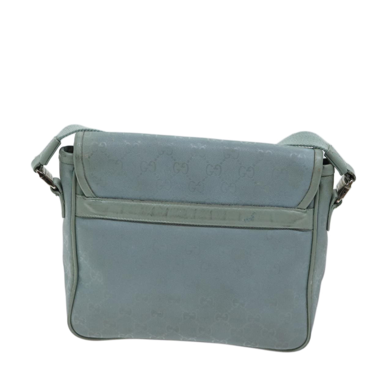 GUCCI GG implementation Shoulder Bag Light Blue 297559 70122