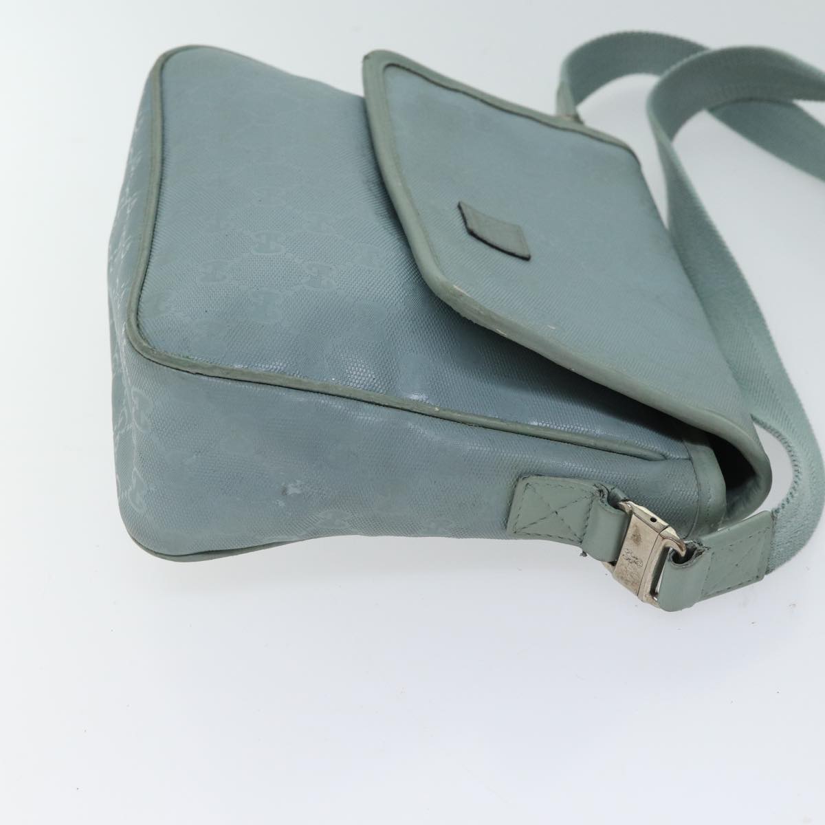 GUCCI GG implementation Shoulder Bag Light Blue 297559 70122