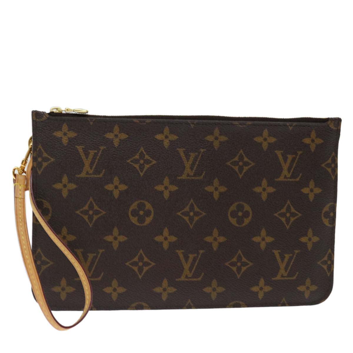 LOUIS VUITTON Monogram Neverfull MM Pouch Accessory Pouch LV 70307