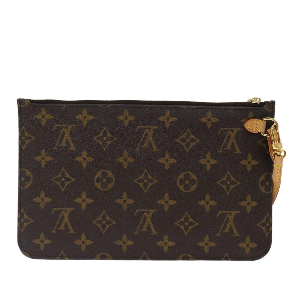 LOUIS VUITTON Monogram Neverfull MM Pouch Accessory Pouch LV 70307