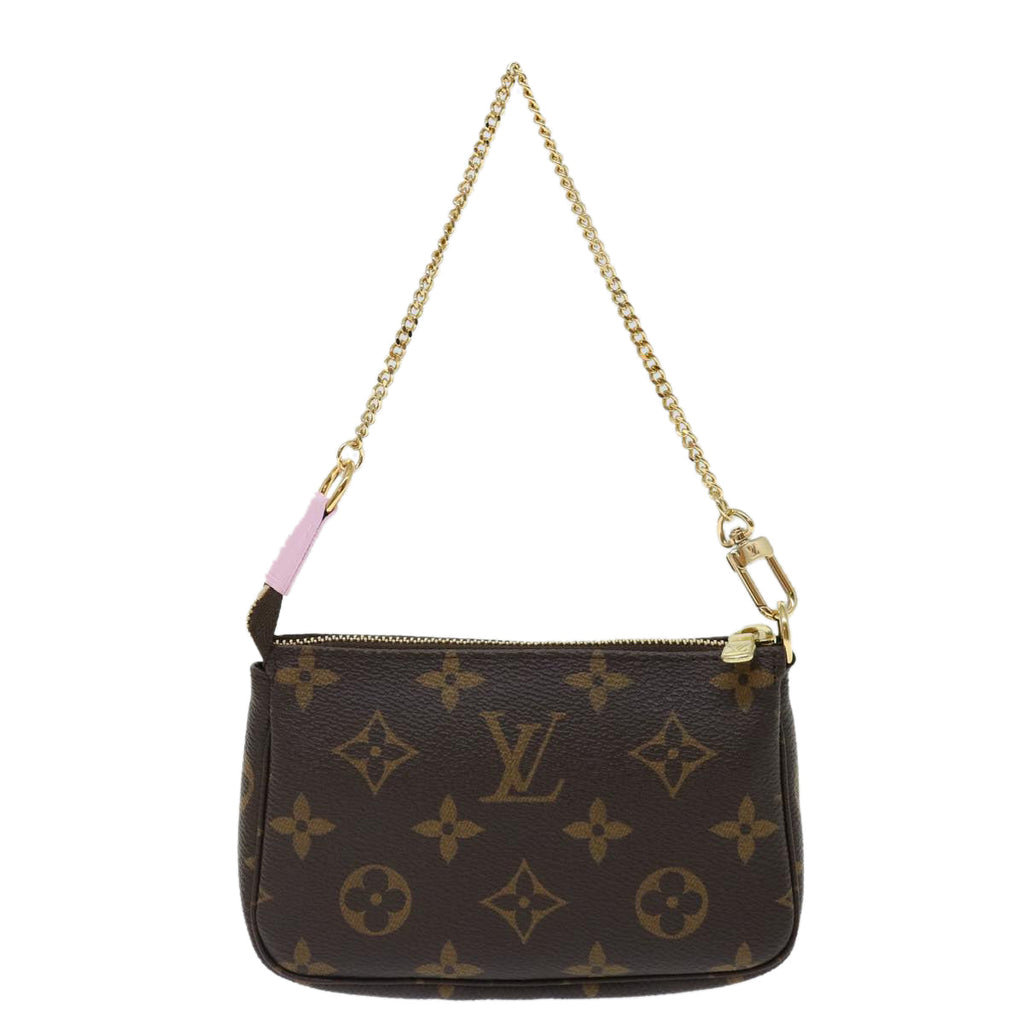 LOUIS VUITTON Monogram Vivienne Mini Pochette Pouch M45905 LV 70308A