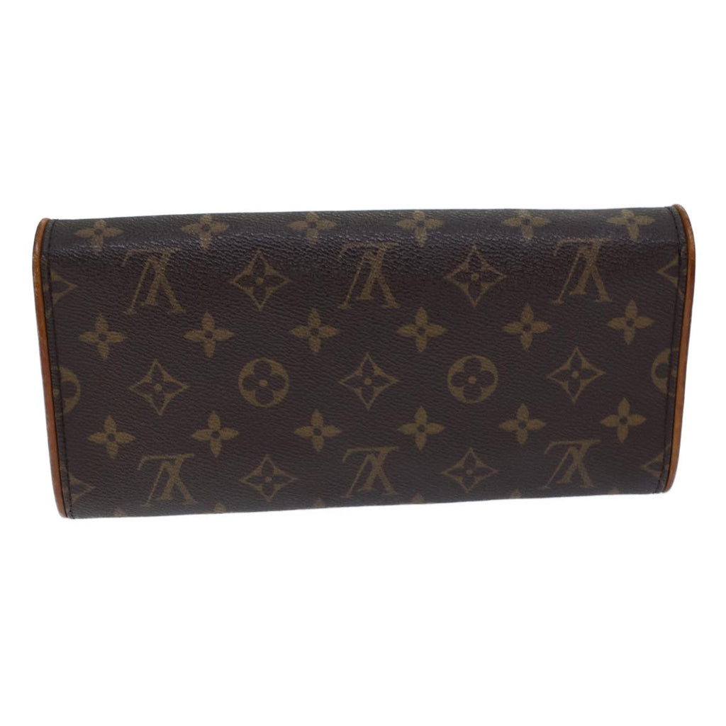 LOUIS VUITTON Monogram Pochette Twin GM Shoulder Bag M51852 LV 70699