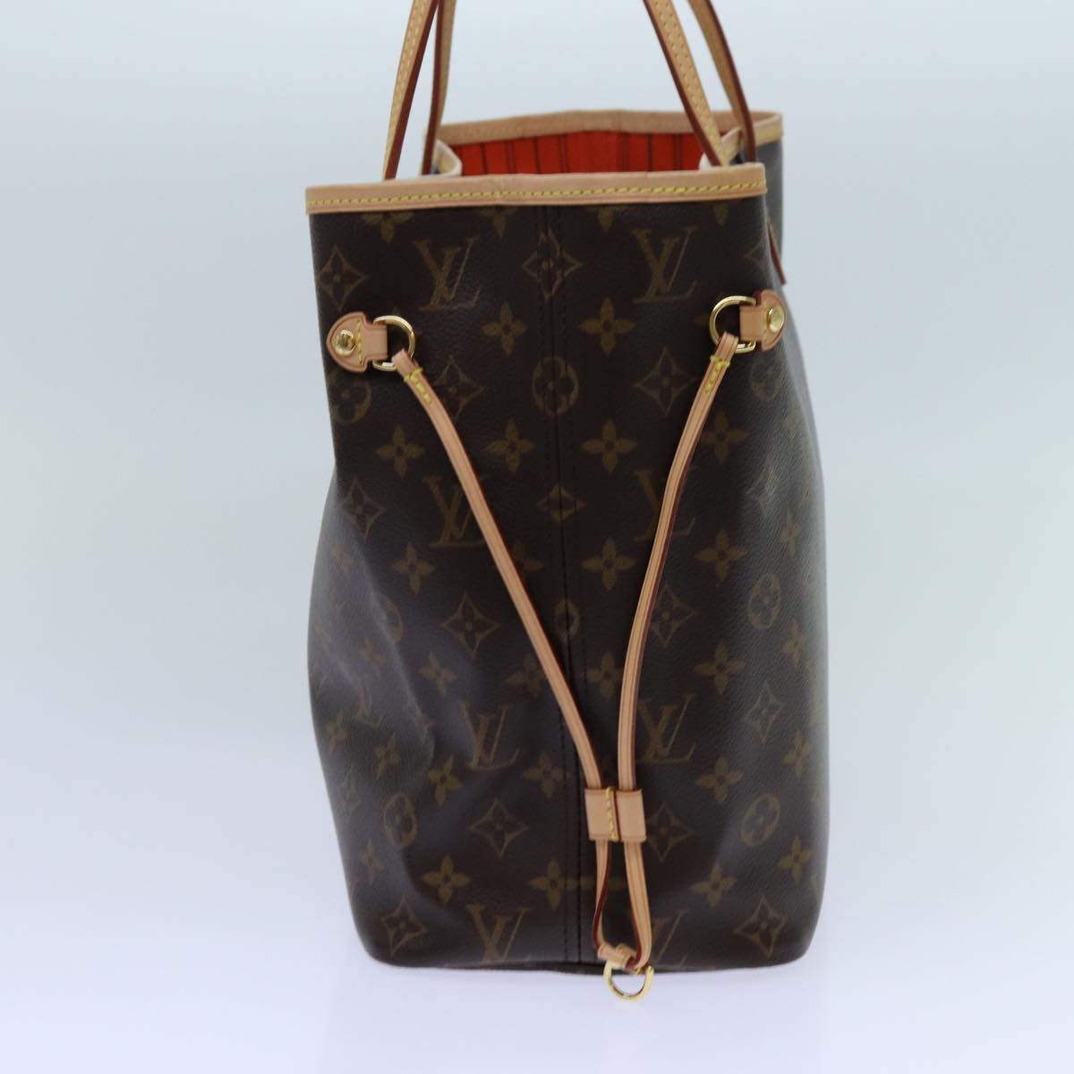 LOUIS VUITTON Monogram Neverfull MM Tote Bag M40156 LV 70859SAV