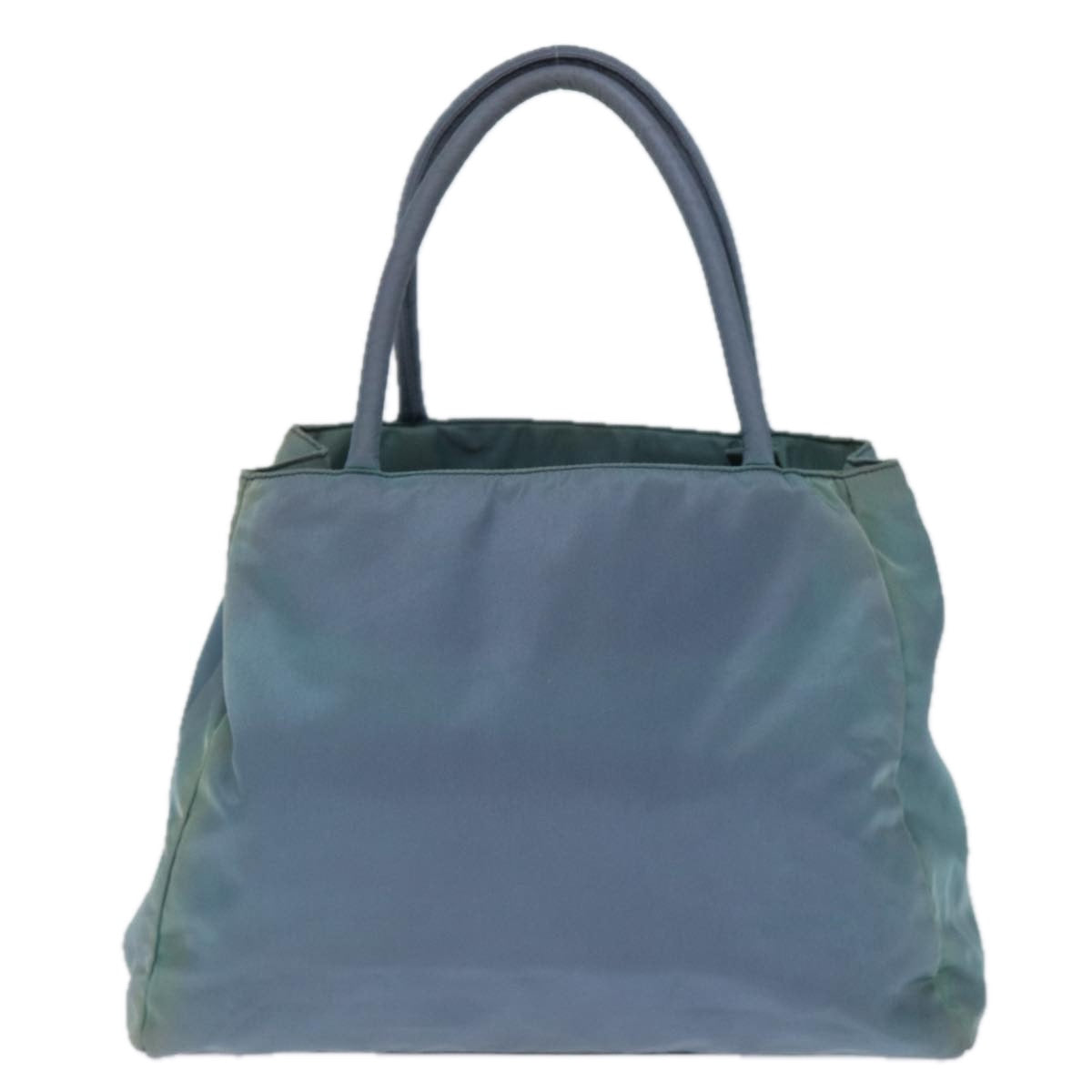 PRADA Hand Bag Nylon Blue 72857