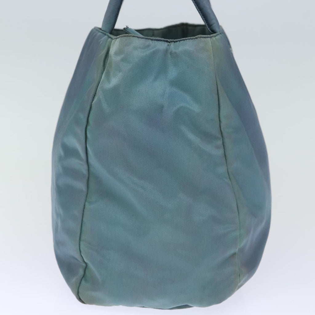 PRADA Hand Bag Nylon Blue 72857