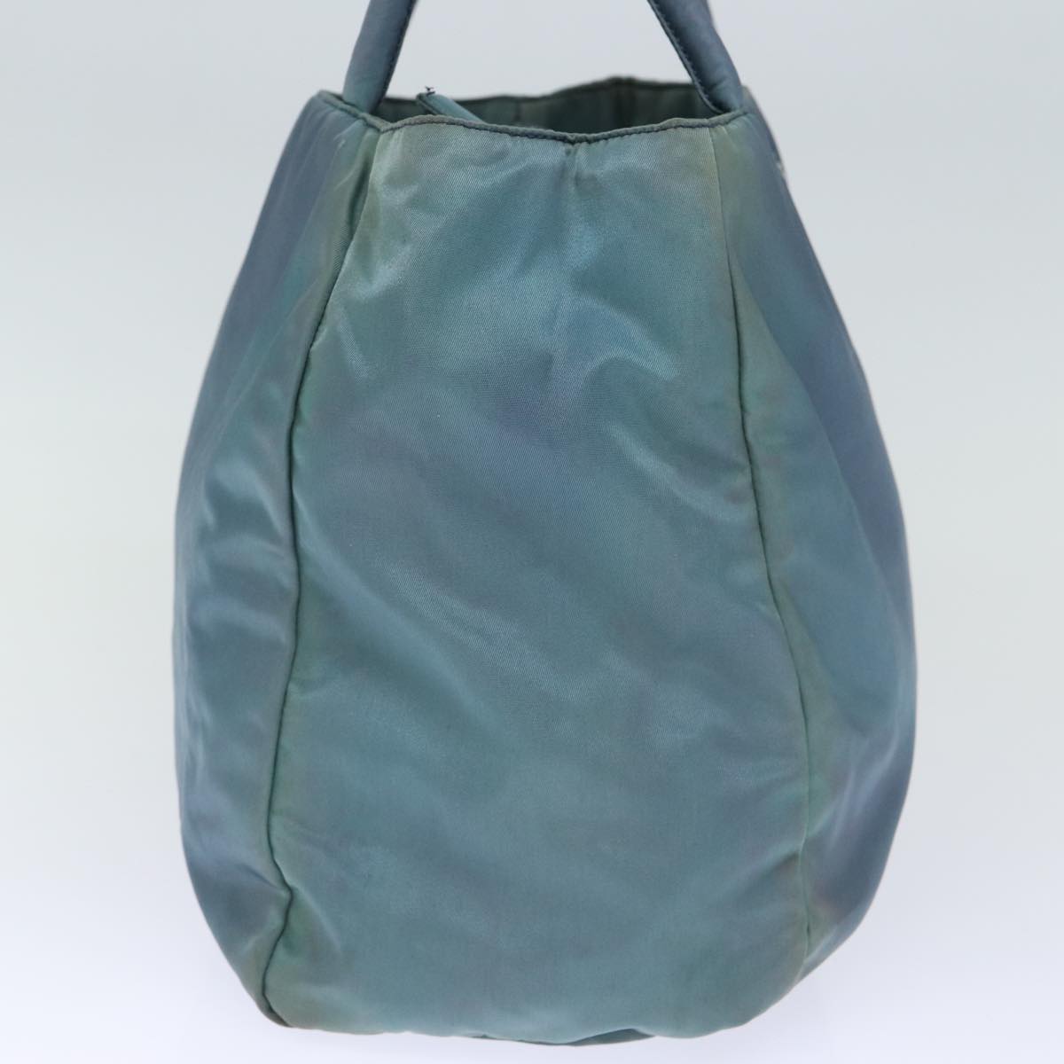 PRADA Hand Bag Nylon Blue 72857