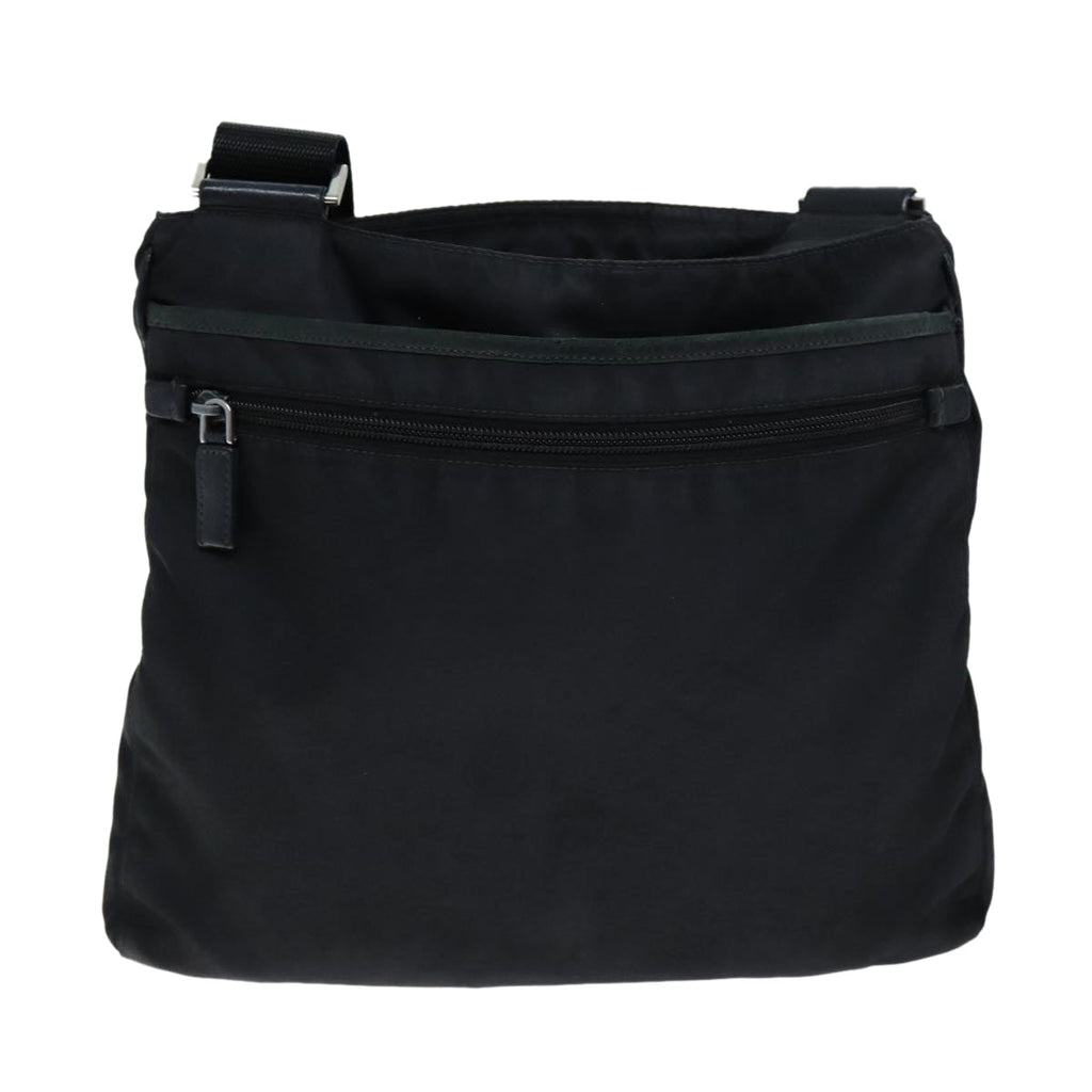 PRADA Shoulder Bag Nylon Black 73105