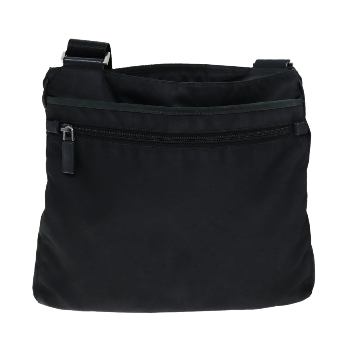 PRADA Shoulder Bag Nylon Black 73105