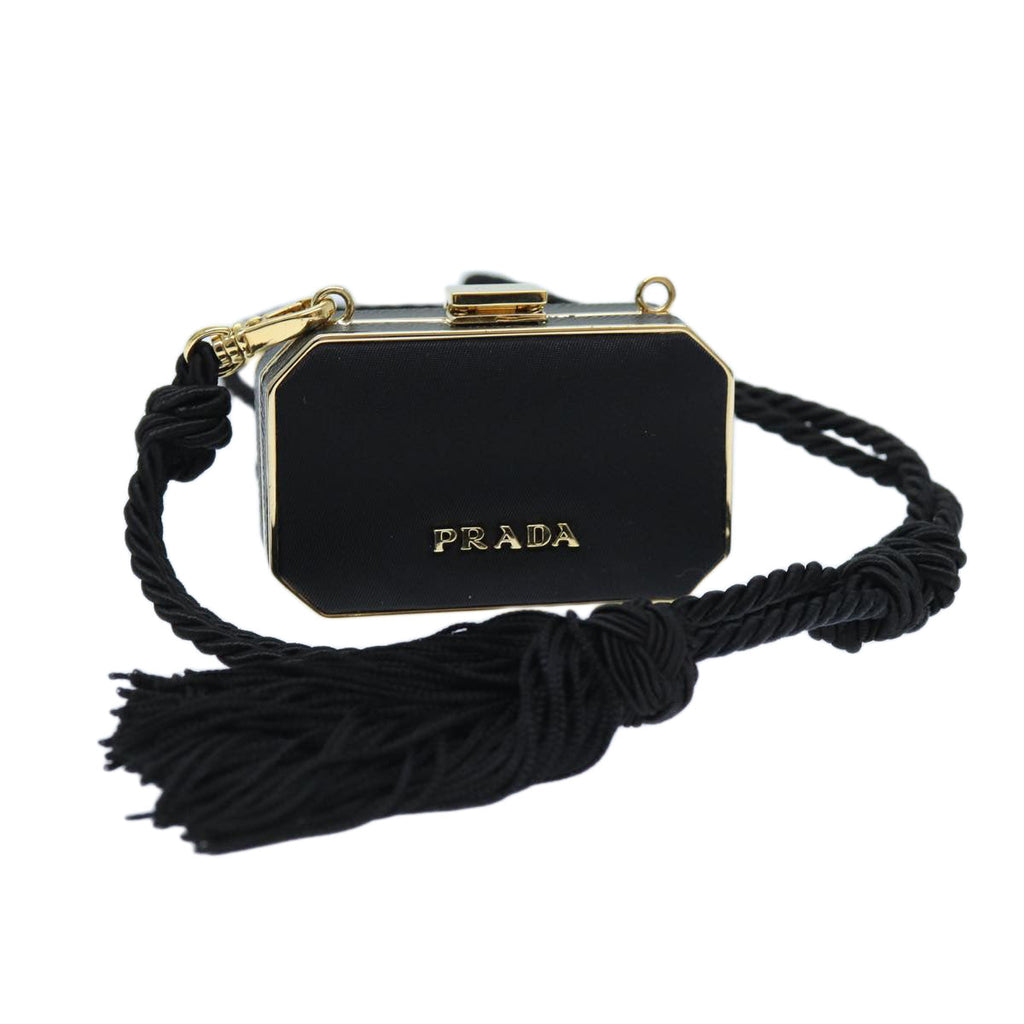 PRADA Shoulder Pouch Nylon Black 73746A